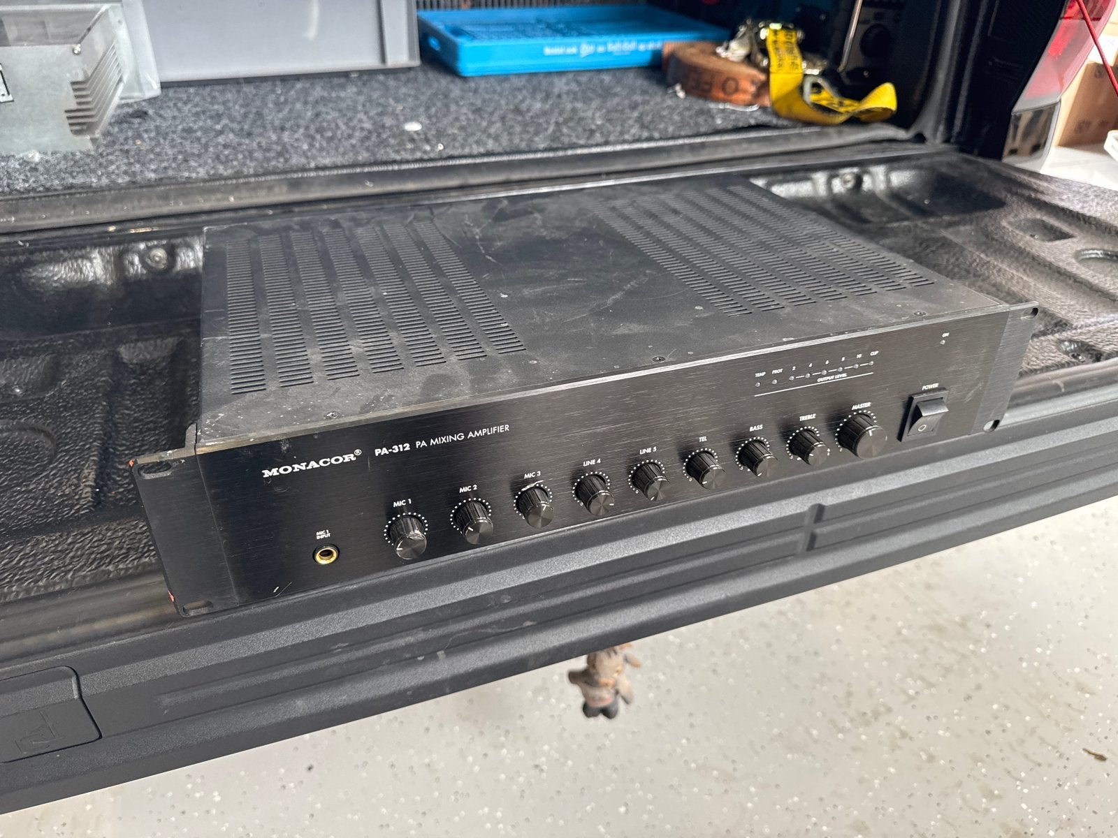 Monacor PA-312 PA Mengversterker - Werkend, Minder dan 60 watt, Ophalen, Overige merken, Gebruikt