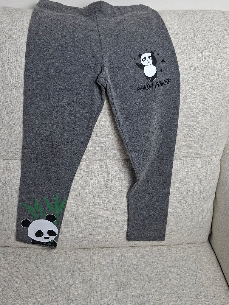 Defacto donkergrijze legging meisjes maat 116, Broek, Gebruikt, Meisje, Ophalen of Verzenden