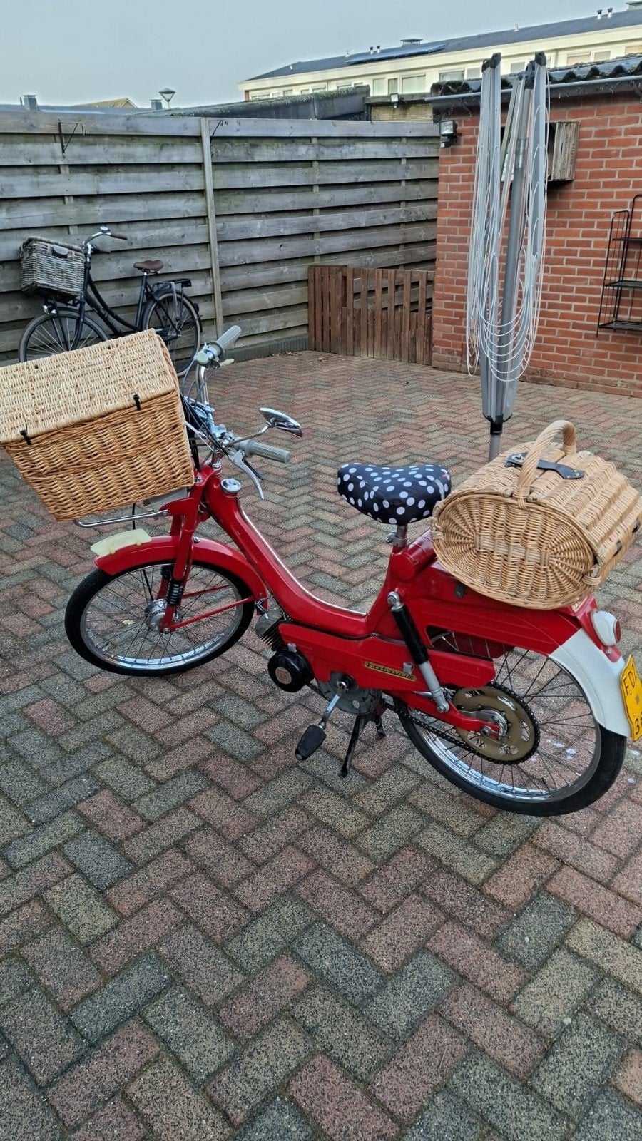 Batavus mobylette, met kenteken, Ophalen, Gebruikt, Maximaal 45 km/u, Batavus
