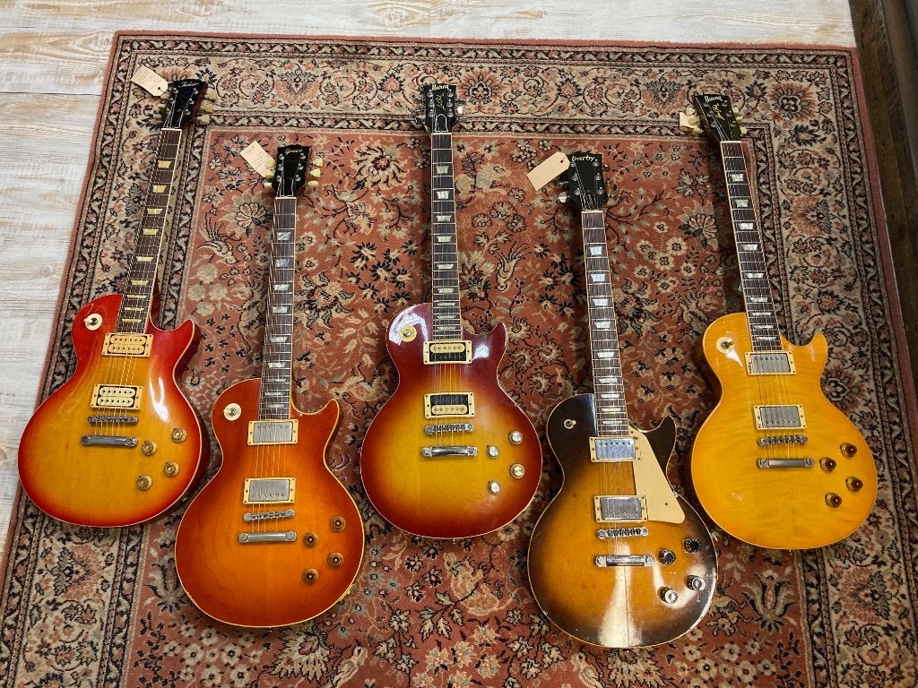 Japanse Les Paul replica's te koop. Oa Tokai, Greco & Burny, Muziek en Instrumenten, Ophalen, Gebruikt, Solid body, Overige merken