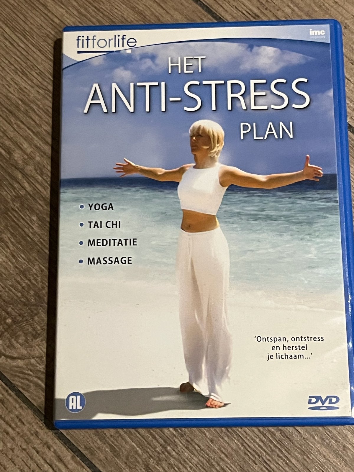 Fitforlife: Het Anti-Stress Plan DVD - Yoga, Tai Chi, Medita, Alle leeftijden, Zo goed als nieuw, Inclusief doosje, Ophalen of Verzenden