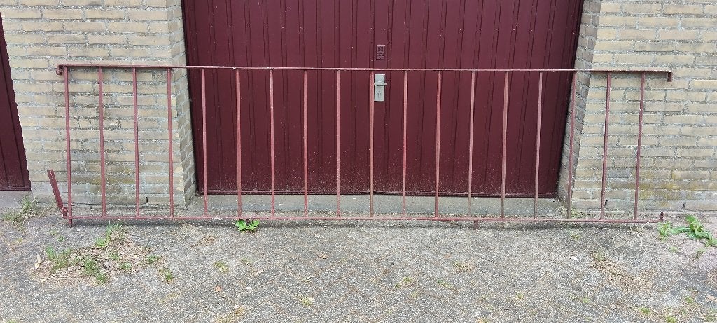 Spijlenhek ijzer, Ophalen, Gebruikt, IJzer, Sierhekwerk