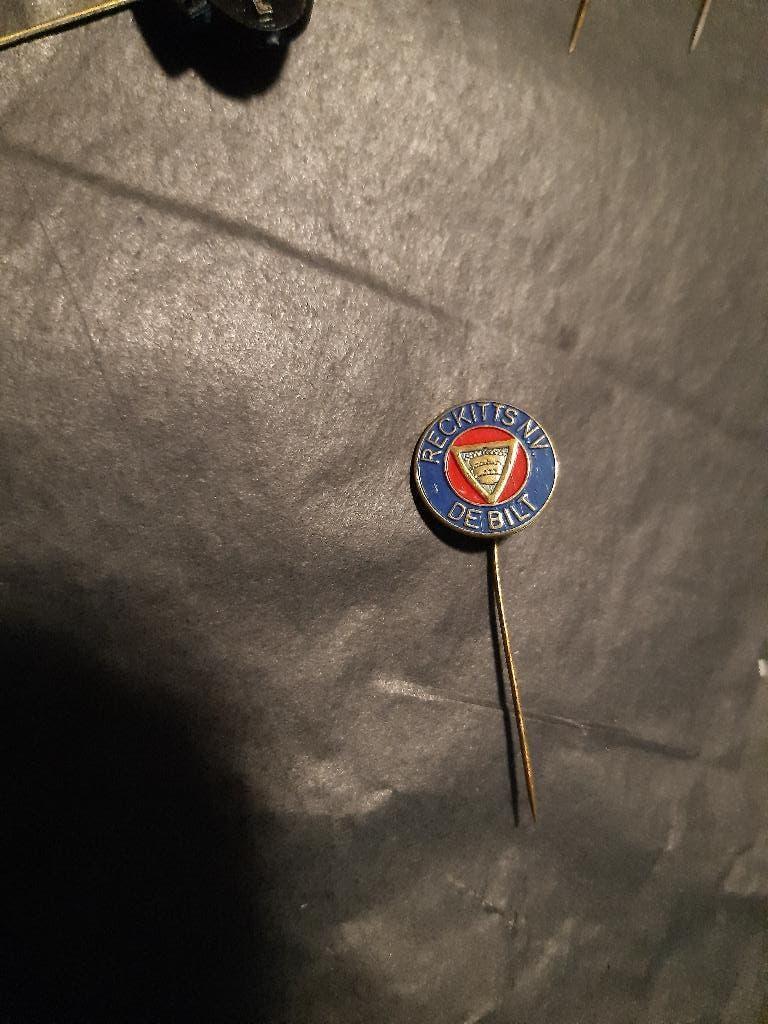 Speldje Reckitts nv De Bilt (Z190-3), Ophalen of Verzenden, Zo goed als nieuw, Overige onderwerpen