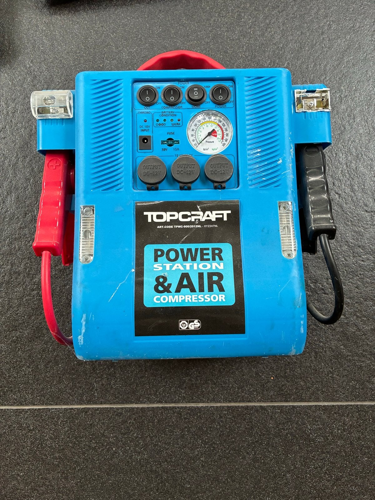 Topcraft Power Station & Air Compressor, Ophalen, Gebruikt