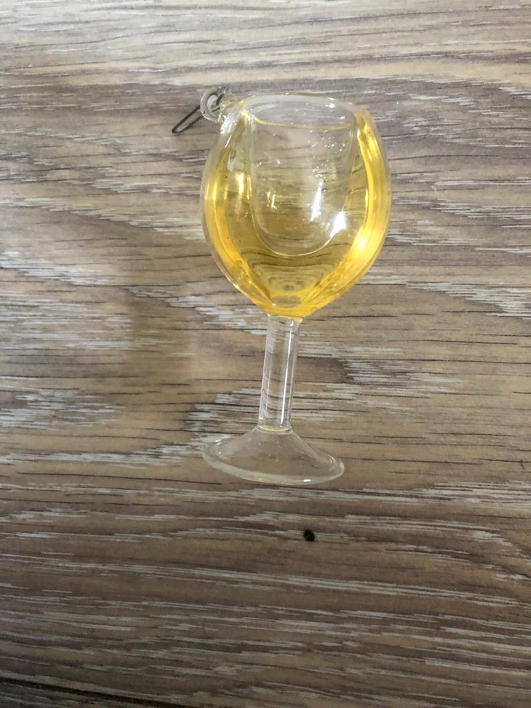 Miniatuur Wijnglas Ornament, Ophalen of Verzenden, Zo goed als nieuw