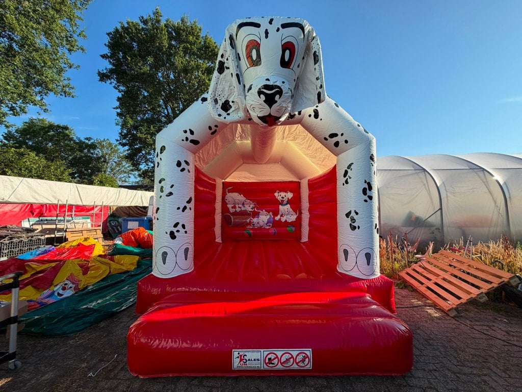 springkussen Dalmatiër te koop, Kinderen en Baby's, Speelgoed | Buiten | Springkussens, Nieuw, Ophalen