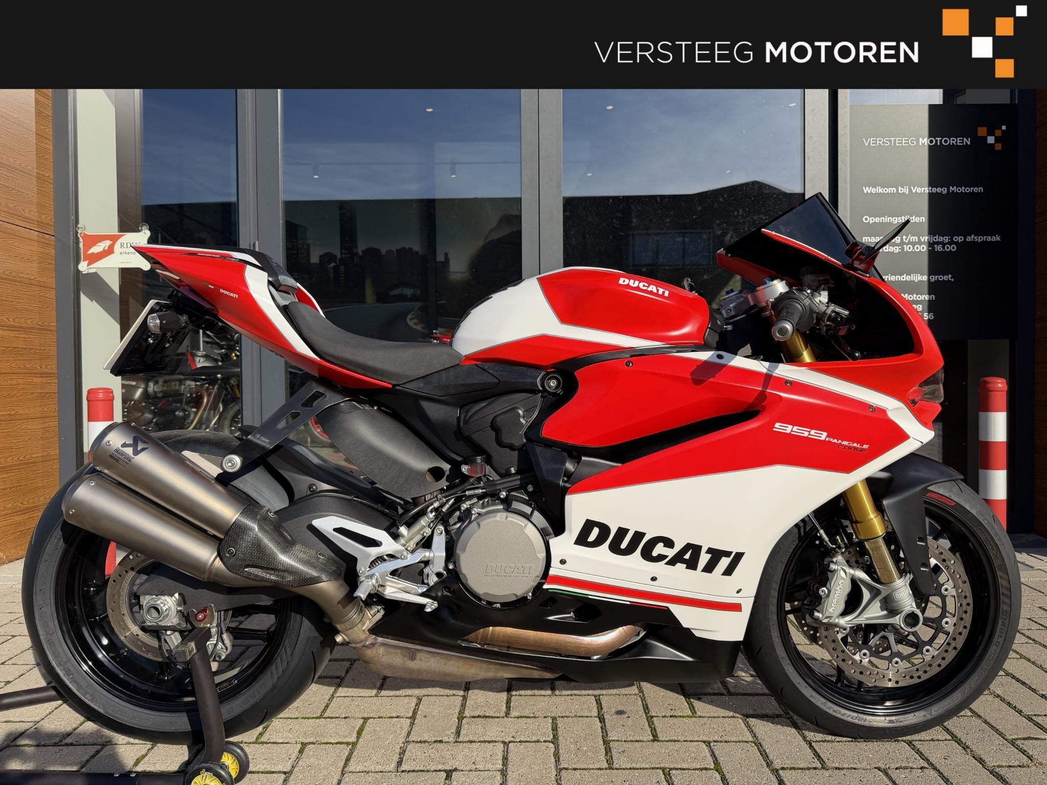 Ducati 959 Panigale Corse Akrapovic#Rijklaar, Info@ducati.com, Ducati North Europe B.V., Maanweg 174
2516 AB  Den Haag, NL, Super Sport