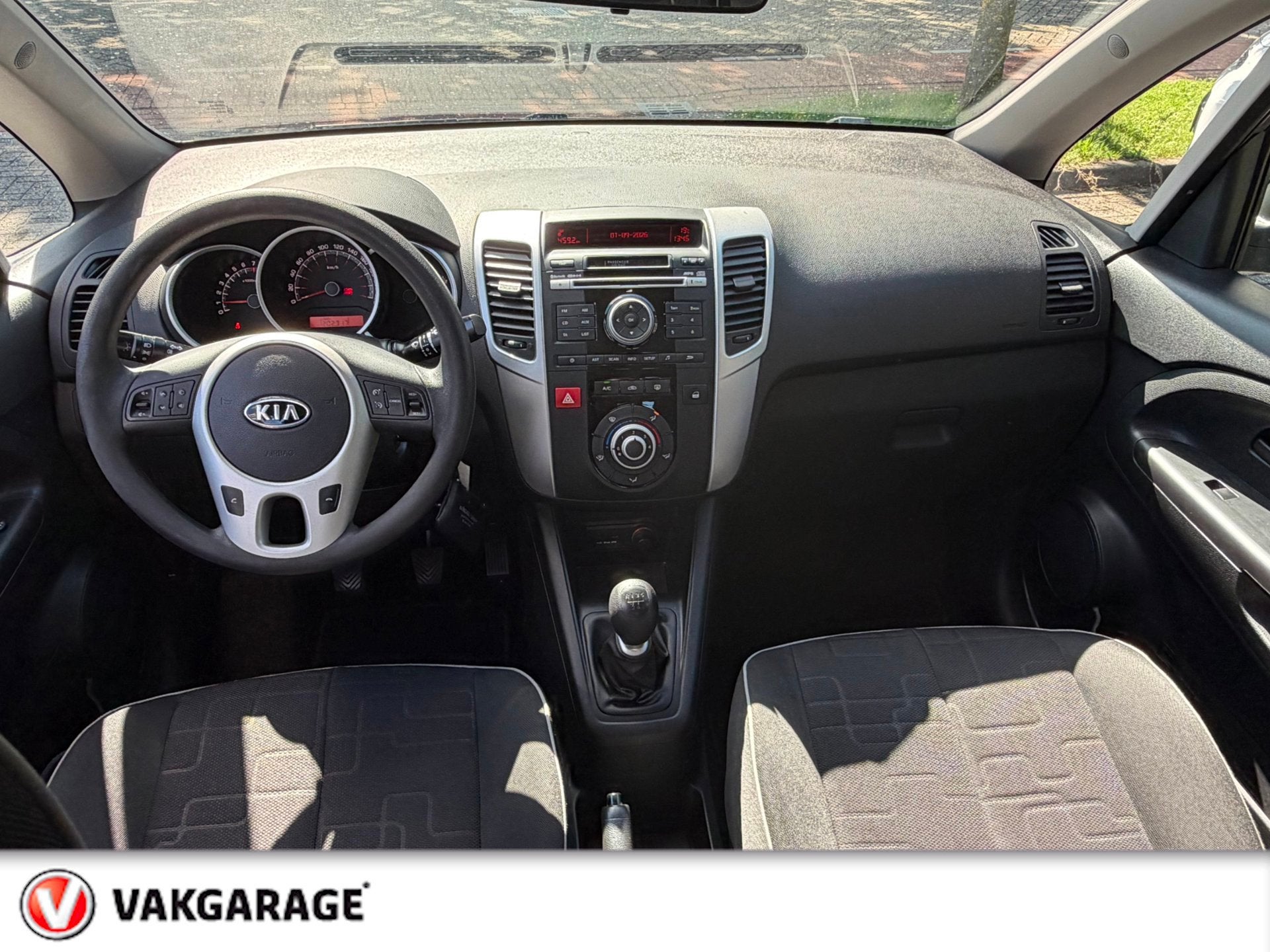 Kia Venga 1.4 CVVT X-tra met airco ! Rijklaarprijs !, Auto's, Euro 5, Gebruikt, 4 cilinders, 1396 cc