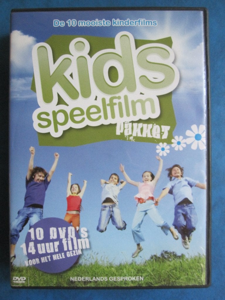 Kids Speelfilm Pakket (10 films op 10 disc), Alle leeftijden, Overige genres, Zo goed als nieuw, Film