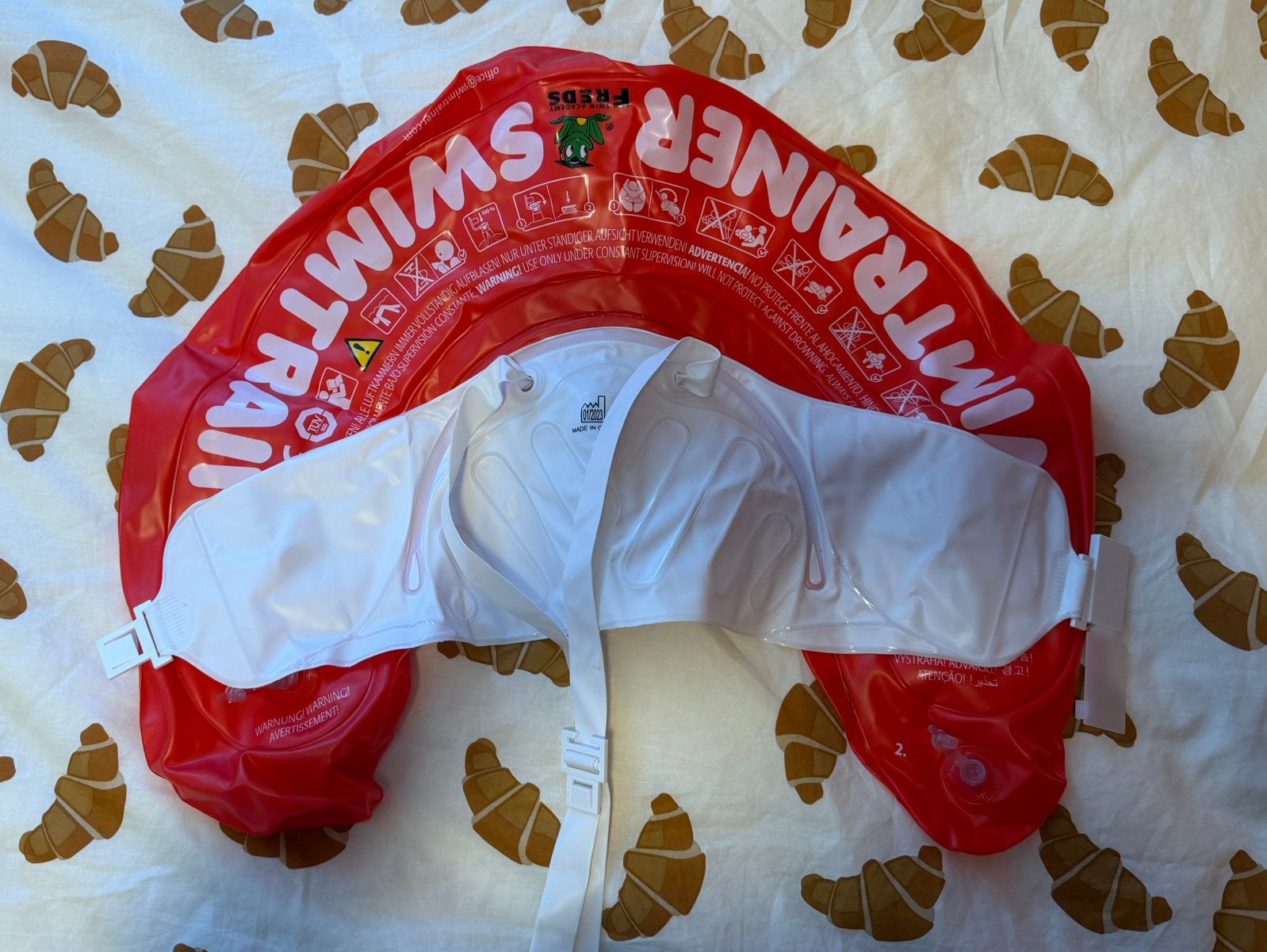 Swimtrainer Rood 3 maanden tot 4 jaar, Kinderen en Baby's, Babykleding | Baby-zwemkleding, Ophalen, Jongetje of Meisje, One size