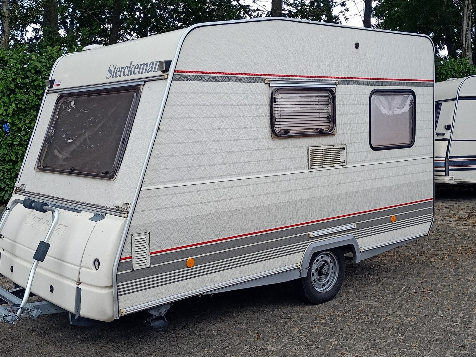 zeer mooie sterckeman fjord 330 e  lichtgewicht 1993 + tent, Openslaande ramen, Sterckeman, Treinzit, Particulier