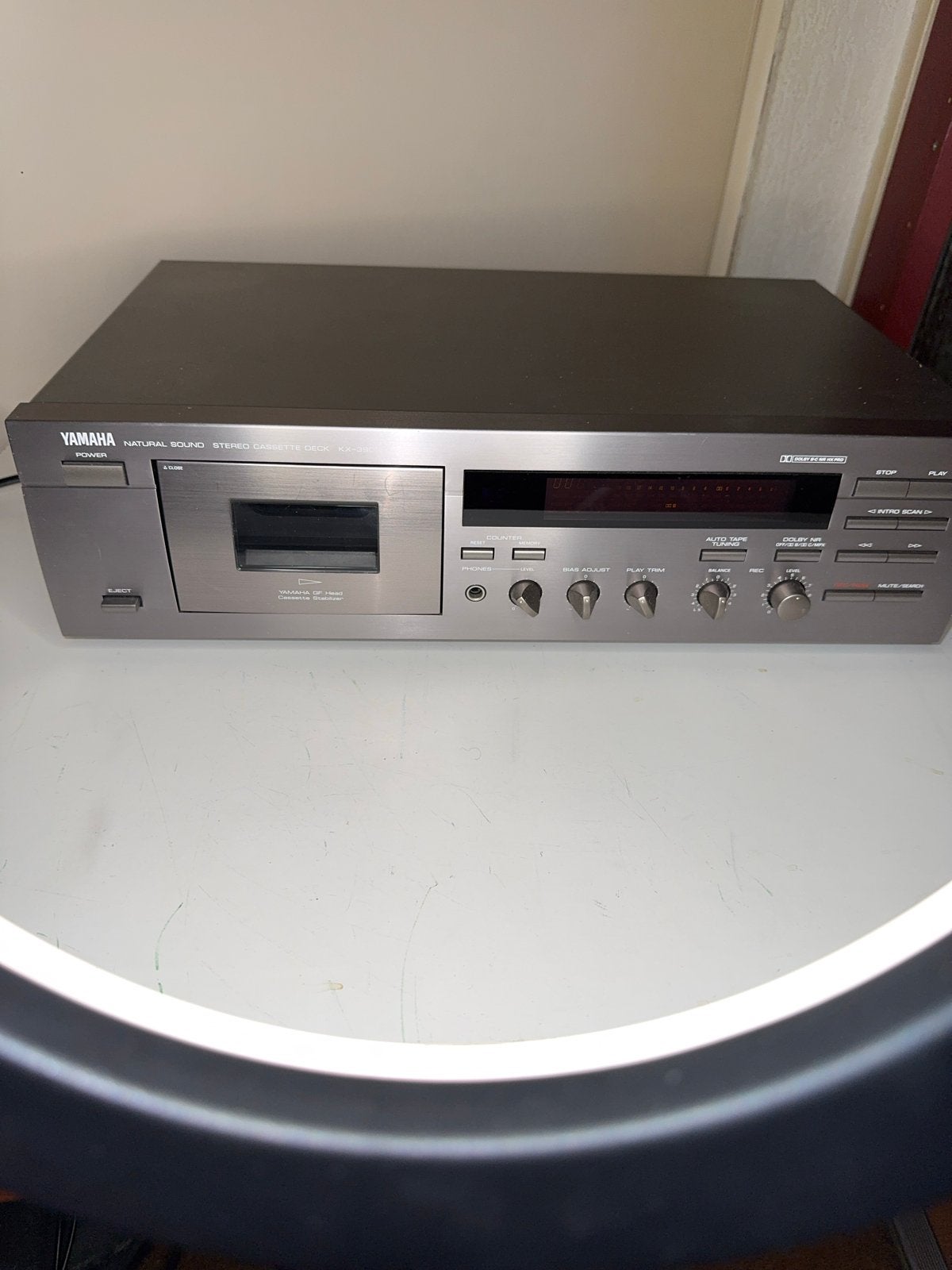 Yamaha KX-390 Cassettedeck - Natural Sound, Ophalen of Verzenden, Enkel, Overige merken, Tape counter
