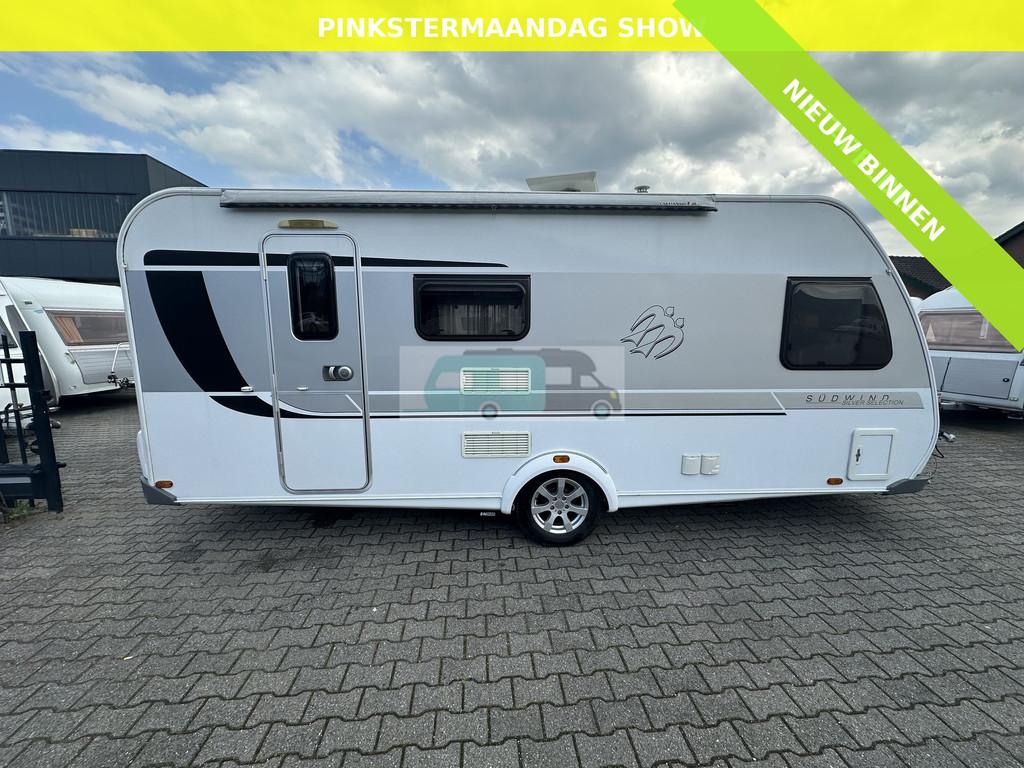 Knaus sudwind Silverline 500 FSK Stapelbed, mover, voortent,, Caravans en Kamperen, Caravans, Schokbreker, Bedrijf, Knaus, Tot en met 6