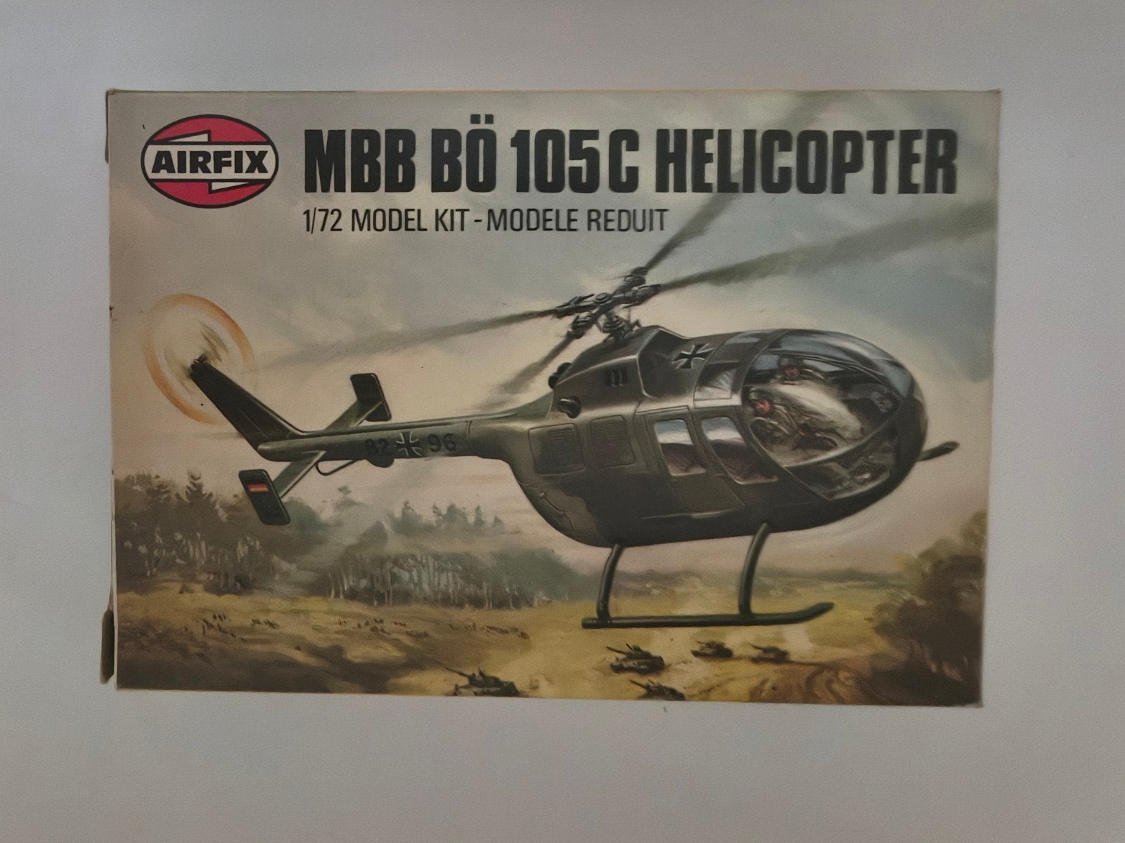 Airfix MBB Bö 105C Helicopter 1/72 Model Kit - Nieuwstaat, Hobby en Vrije tijd, Ophalen of Verzenden, Nieuw