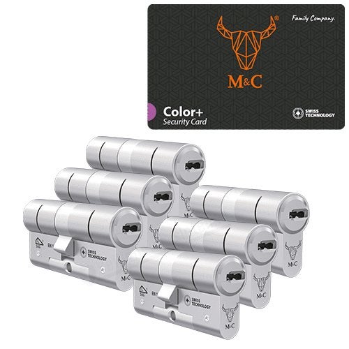 M&C Color+ 6x gelijksluitend SKG***, Niet ingevuld, Niet ingevuld, Niet ingevuld
