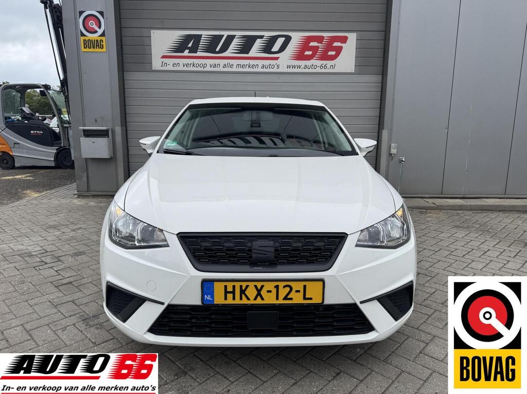 Seat Ibiza 1.0 TSI Excellence 95pk APK 04-2027, Stof, Gebruikt, Zwart, 95 pk