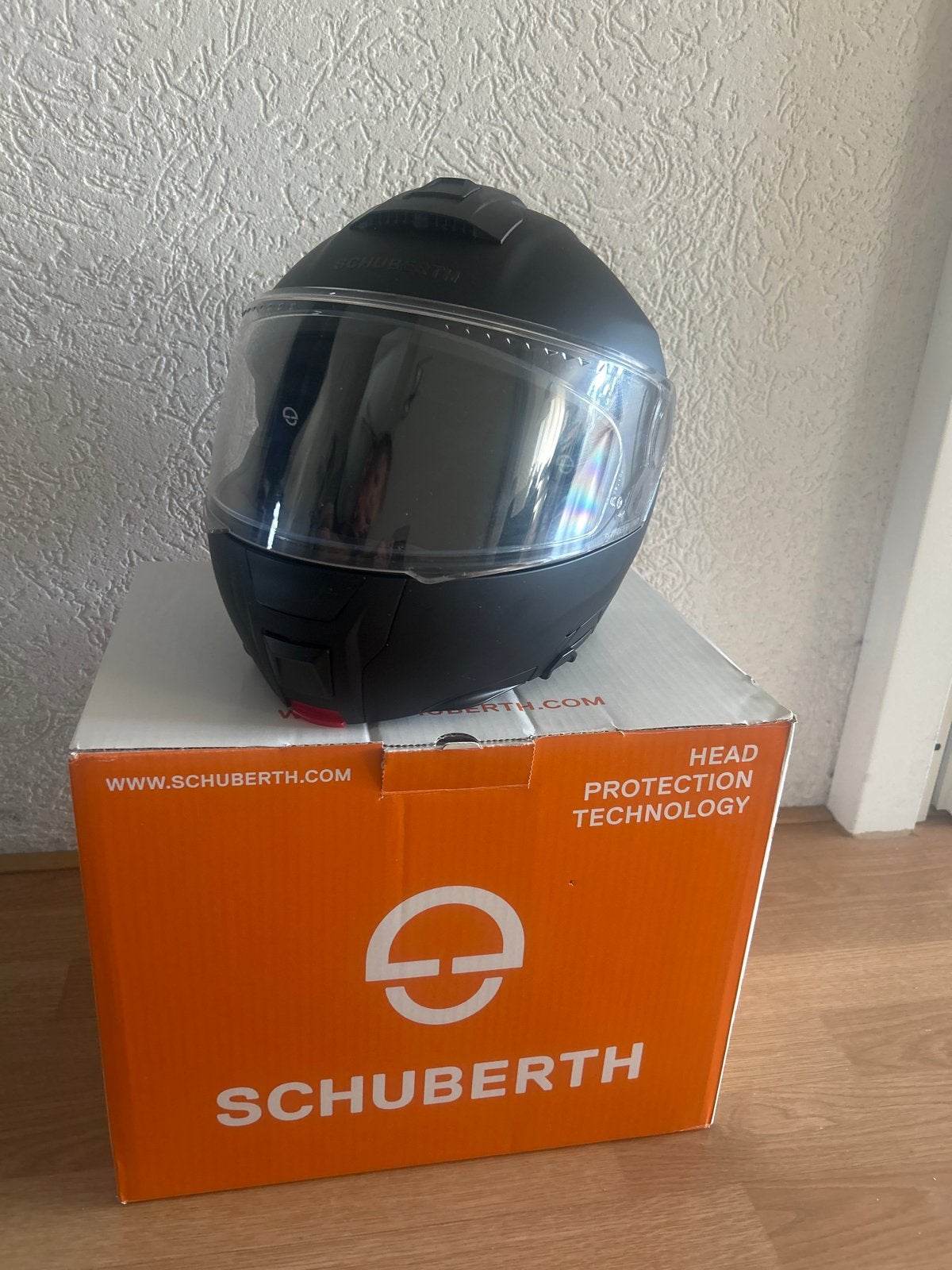 Schuberth C5 Systeemhelm Maat S mat zwart, Systeemhelm, Heren, S, Tweedehands