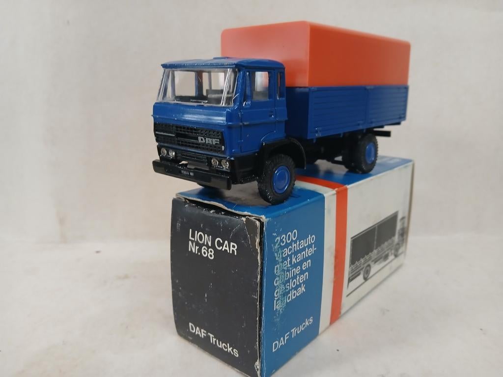 M.i.b. LION CAR DAF 2300., Hobby en Vrije tijd, Ophalen of Verzenden, Bus of Vrachtwagen, Lion Toys