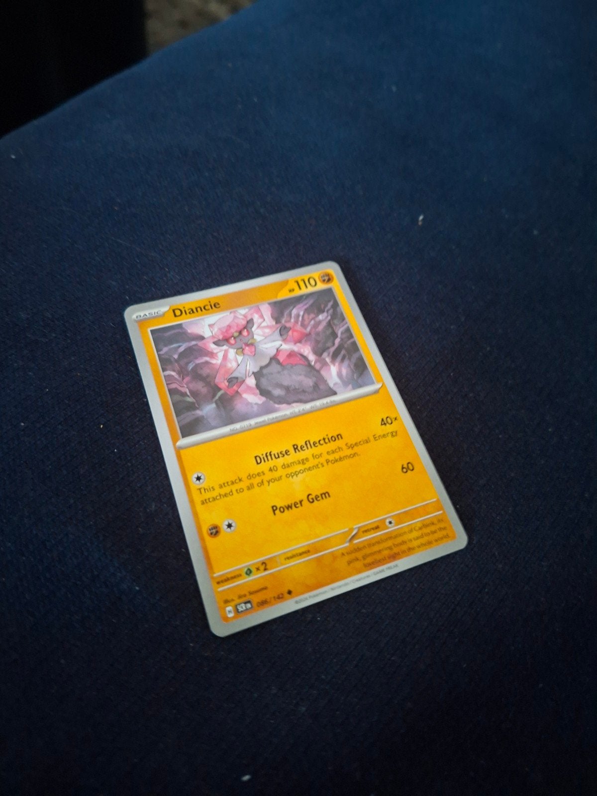 Diancie 110 HP, Ophalen, Nieuw, Losse kaart