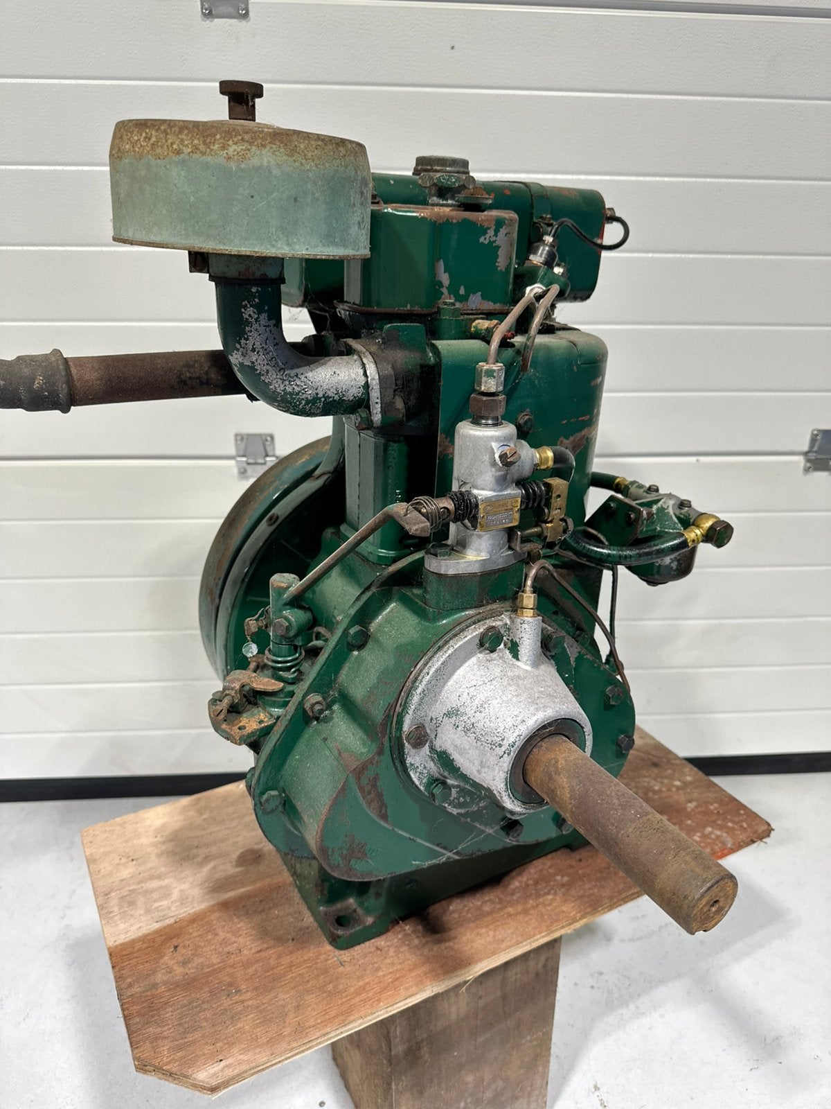 Petter Paz1 stationaire dieselmotor 1,5PK loopt perfect !, Ophalen, Gebruikt, Dieselmotor, Minder dan 1400 rpm