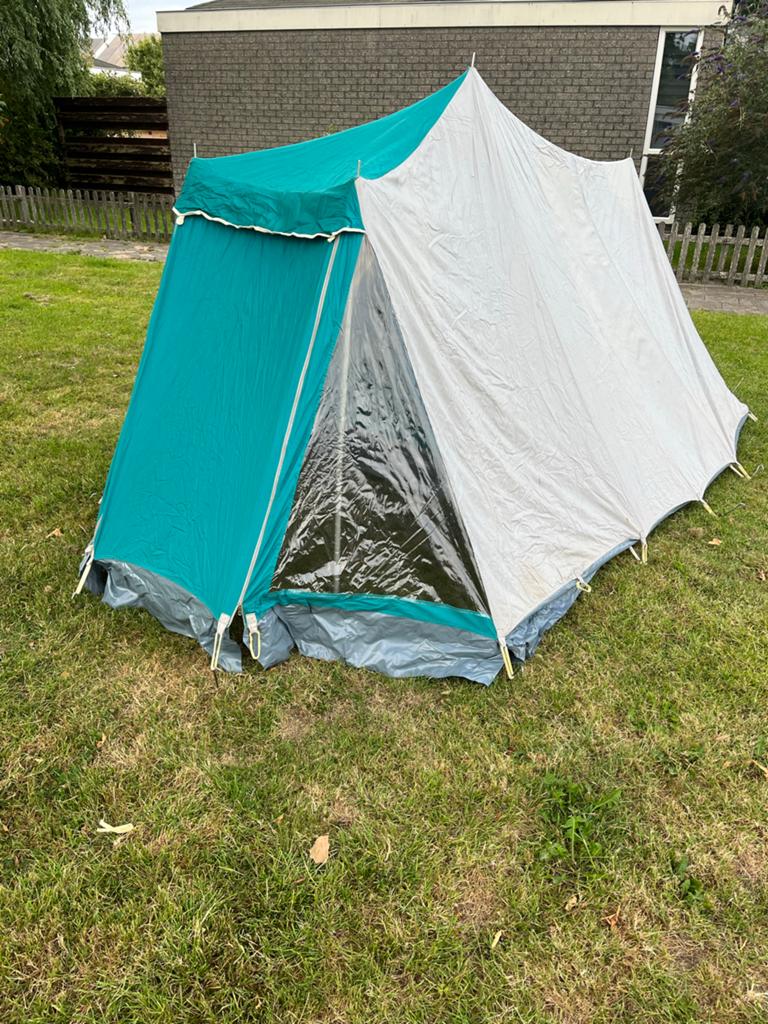 Retro Bivaktent 21 TD - Vintage Kampeerplezier, Caravans en Kamperen, Tenten, Ophalen of Verzenden, Gebruikt, Tot en met 2