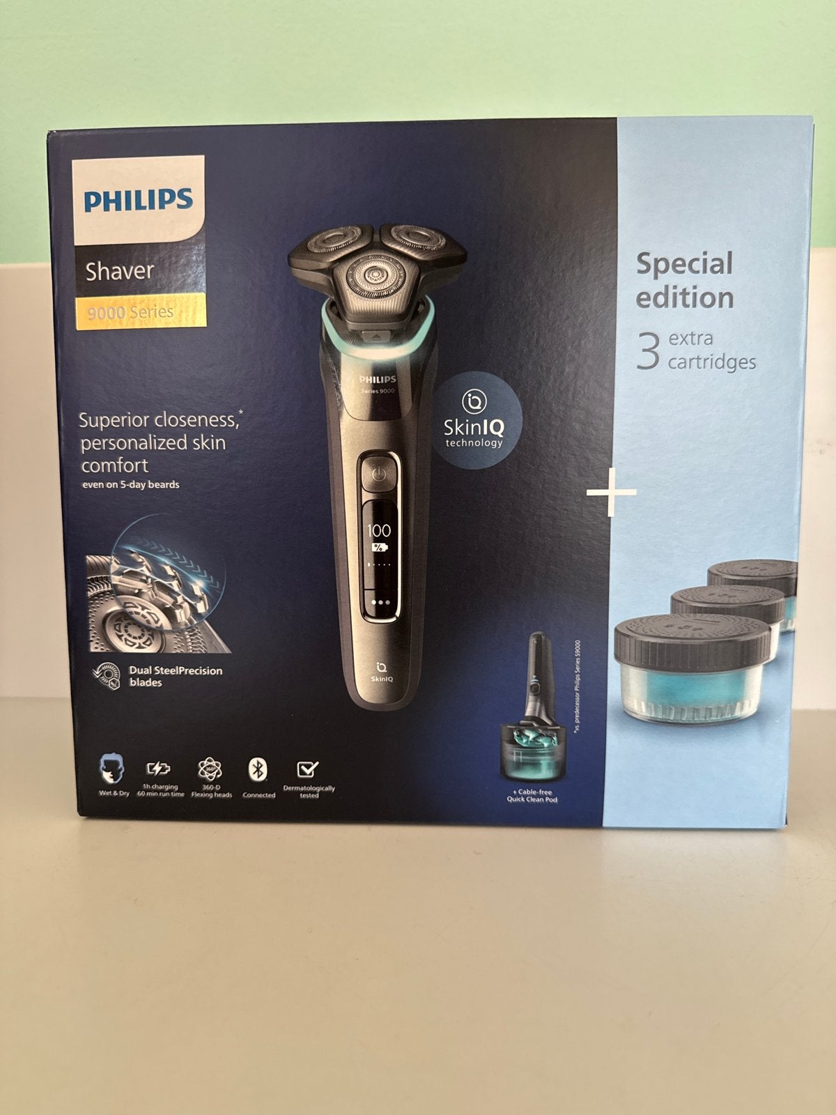 Philips Shaver 9000 Series Special Edition Scheerapparaat, Ophalen of Verzenden, Nieuw, Overige typen
