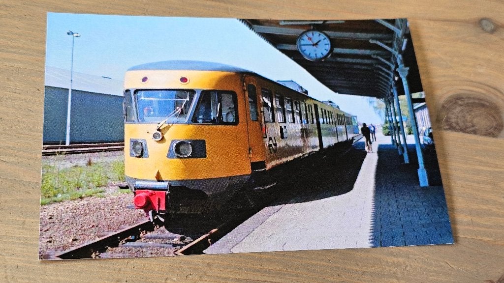 Foto TREIN NS Nederlandse Spoorwegen Diesel DE2 Plan X, Verzenden, Gebruikt, Trein, Overige typen