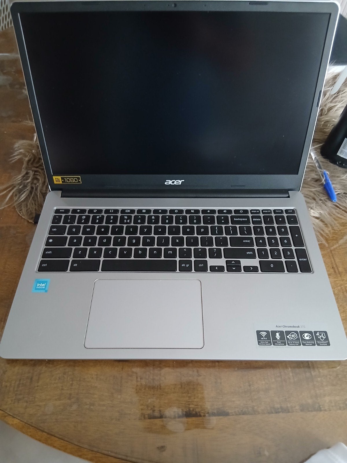 Acer Chromebook 315 - Zo goed als nieuw, Computers en Software, Chromebooks, Ophalen, 4 GB of minder, 15 inch, Qwerty