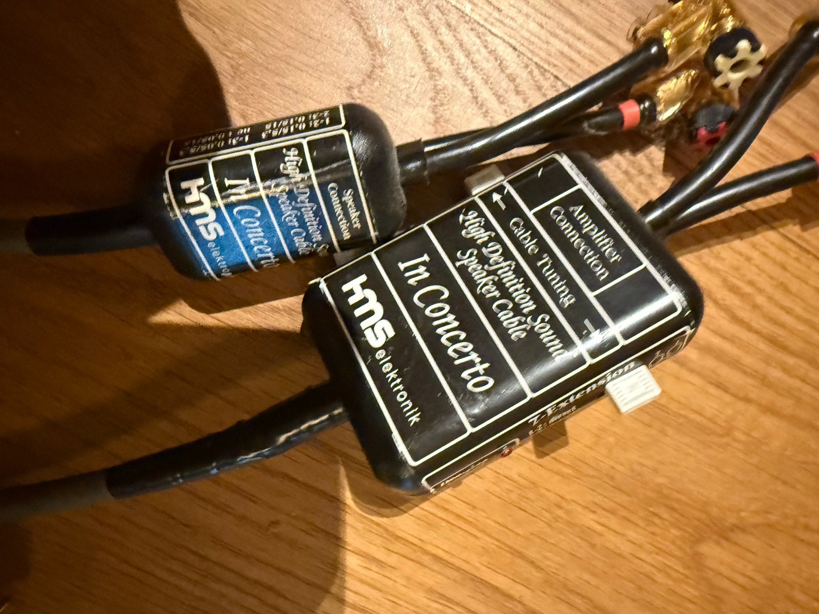 HMS Elektronik In Concerto High-End Luidsprekerkabel, Ophalen of Verzenden, Zo goed als nieuw, 2 tot 5 meter, Luidsprekerkabel