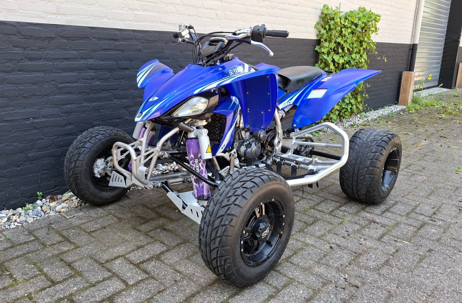 Yamaha YFZ450 Raptor Quad L7e autokenteken Supermotard, Motoren