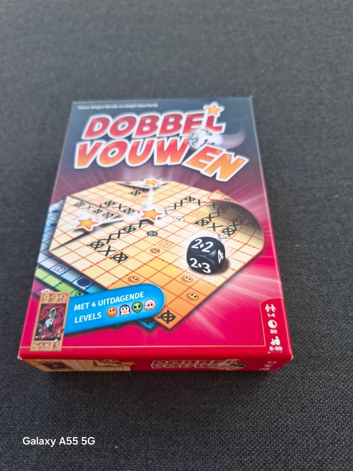 Dobbel Vouwen - Roll & Write spel van 999 Games, Postbus 60320, 60320 Nürnberg, Duitsland, Ophalen of Verzenden, Info@schmidtspiele.de