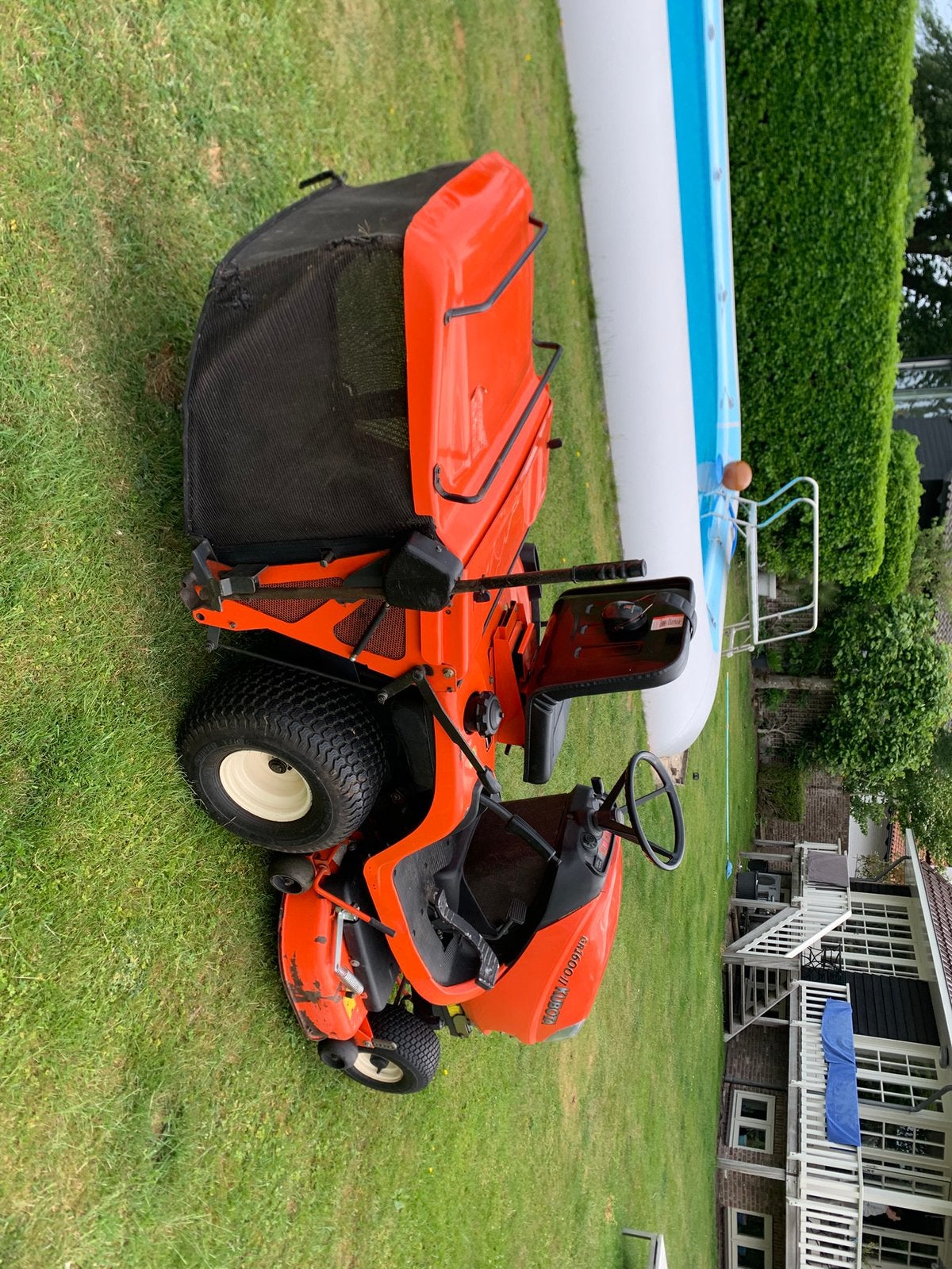 Kubota 1600 GR II zitmaaier, Ophalen, Zo goed als nieuw, 120 cm of meer