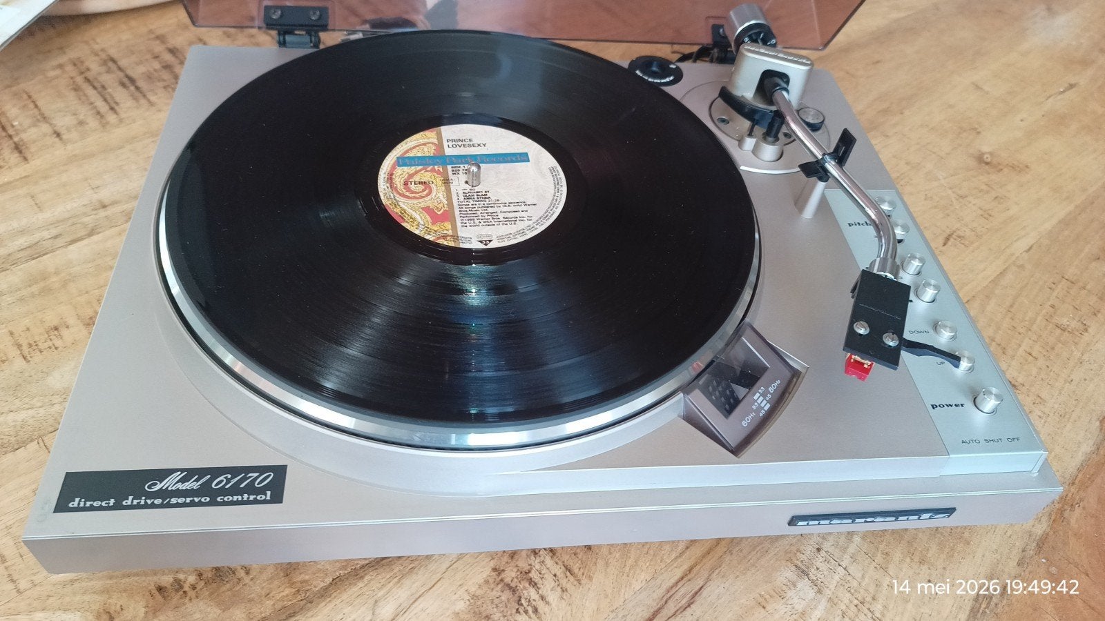 Marantz 6170 Direct Drive Platenspeler met Empire 2000e, Overige merken, Gebruikt, Pitch-regelaar, Ophalen of Verzenden