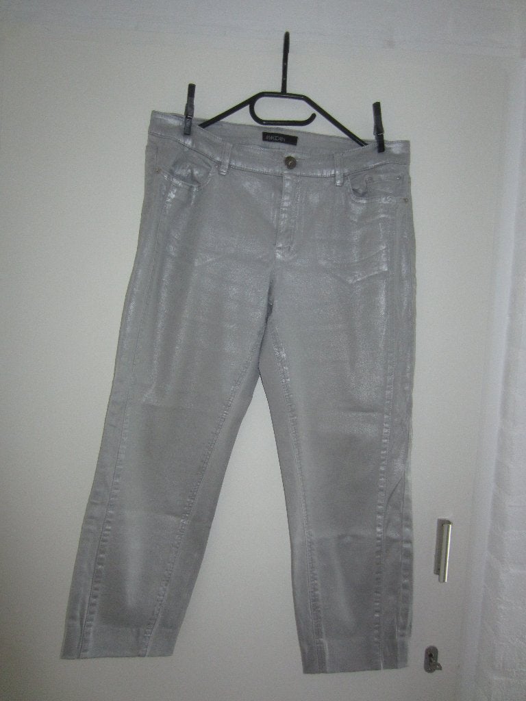 marccain broek mt 42, Verzenden, Zwart, Maat 42/44 (L), Zo goed als nieuw