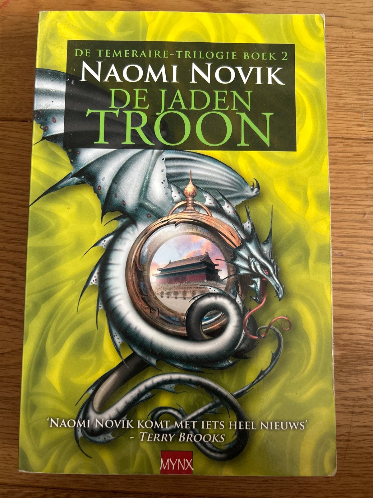 De Jaden Troon - Naomi Novik (Temeraire-trilogie Boek 2), Ophalen of Verzenden, Gelezen