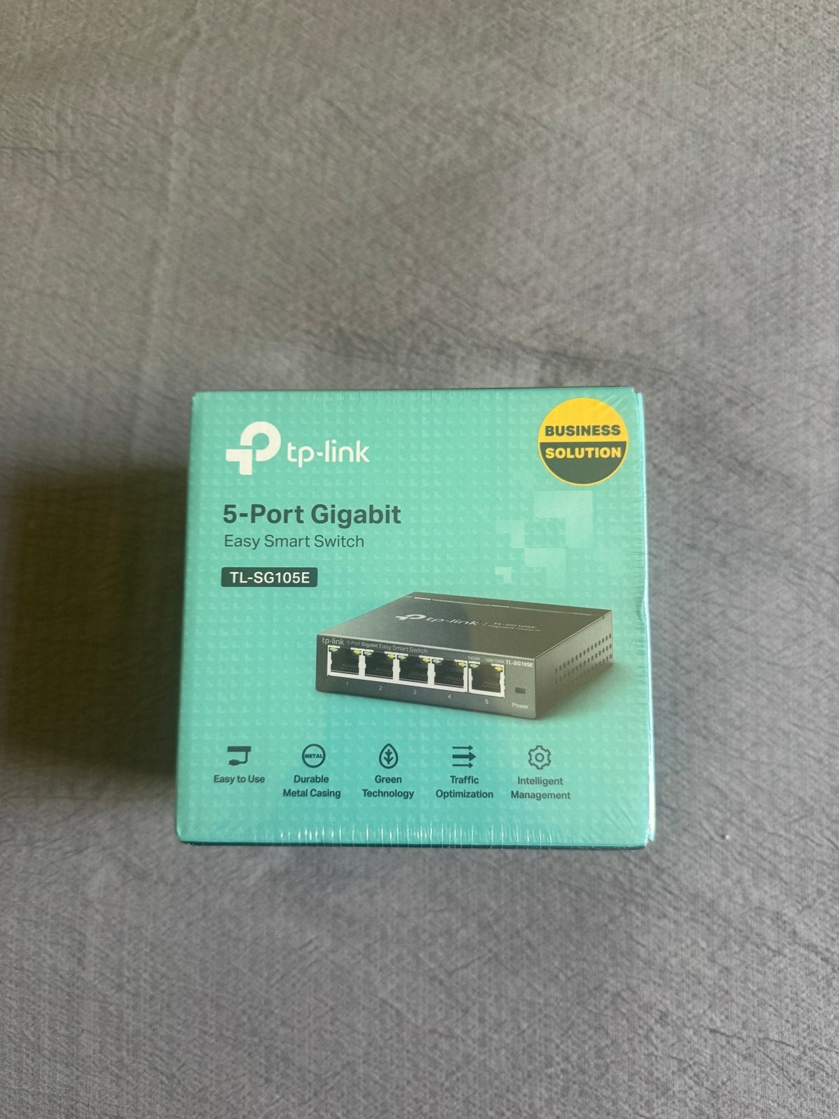 TP-Link 5-Poort Gigabit Easy Smart Switch TL-SG105E, Ophalen of Verzenden, Nieuw