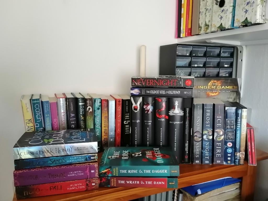YoungAdult Boeken 25x - DVD Gotham-Maze Runner-CD The Vamps, Ophalen, Gelezen