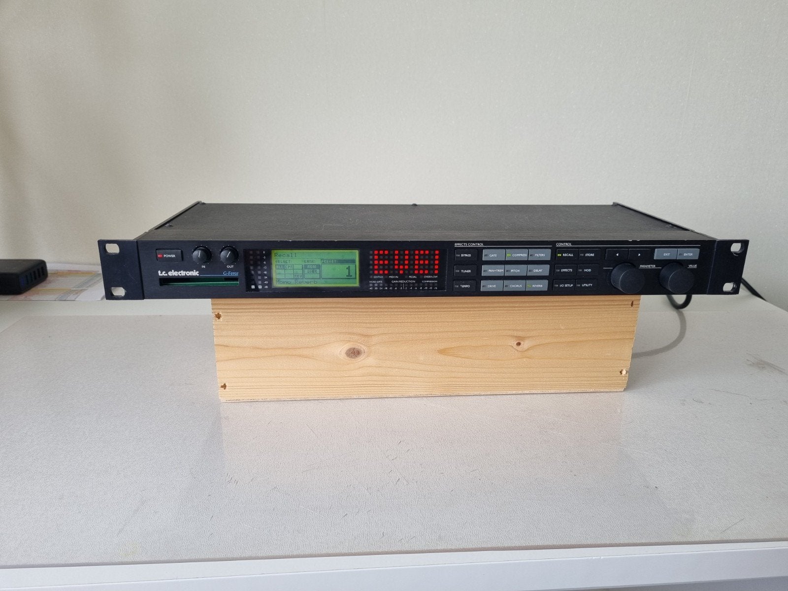 TC Electronic G-Force Multi-effect Processor, Muziek en Instrumenten, Ophalen of Verzenden, Gebruikt, Delay of Echo