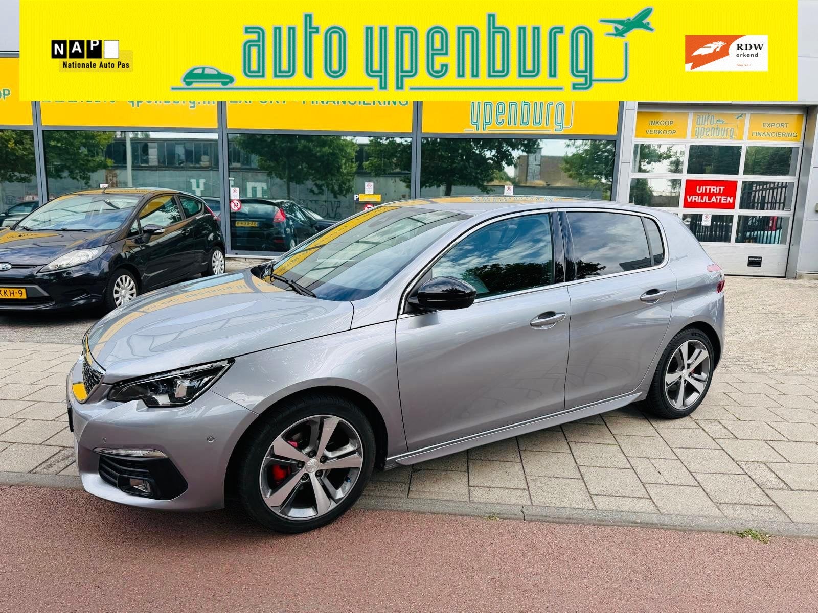 Peugeot 308 1.2 PureTech GT Automaat * 50.711 Km * Navi * Di, Auto's, Gebruikt, 1199 cc, Leder en Stof, Automatische klimaatregeling