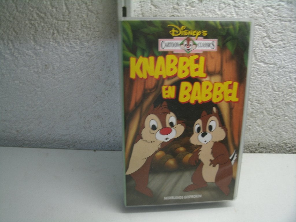 vhs 90a knabbel en babbel, Cd's en Dvd's, VHS | Kinderen en Jeugd, Alle leeftijden, Ophalen of Verzenden, Zo goed als nieuw