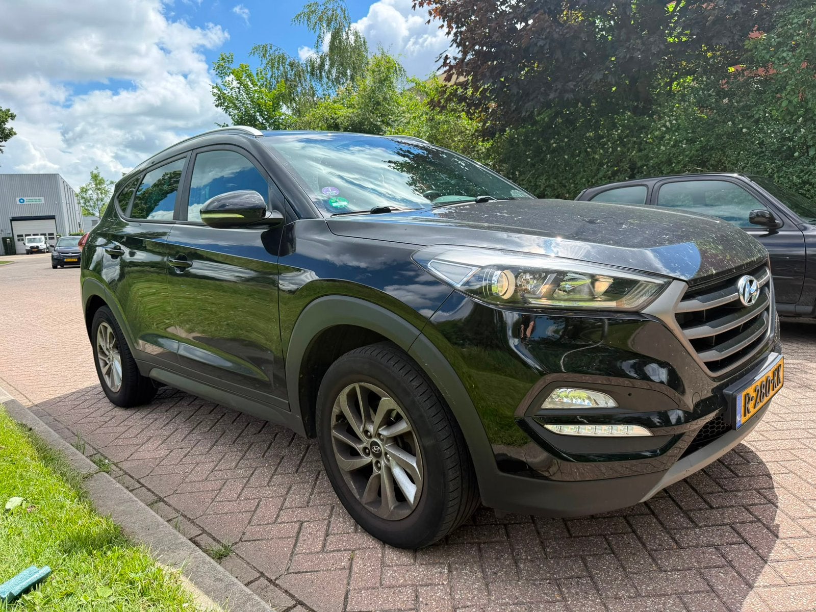 Hyundai Tucson 1.6 GDi 132pk 2017 Zwart, Auto's, Voorwielaandrijving, 4 cilinders, Particulier, Tucson