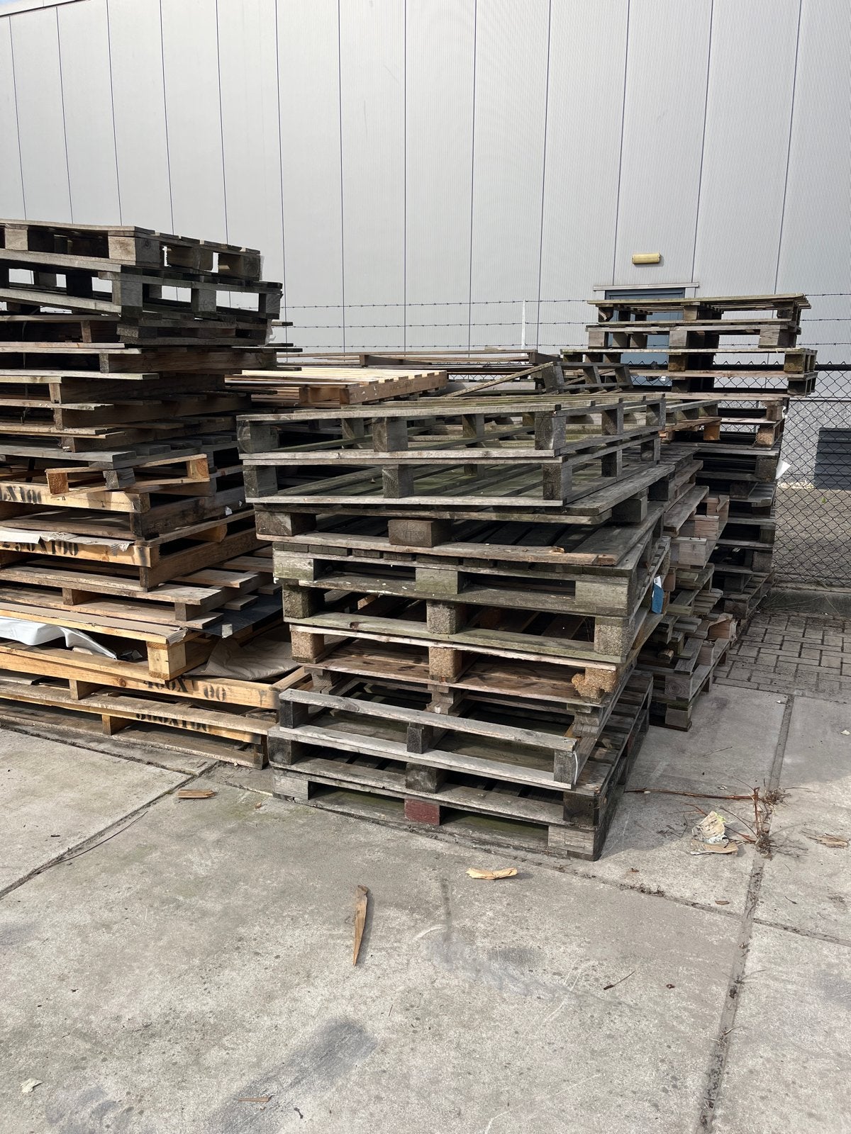 Gratis Pallets Afhalen in Dronten, 6 m³ of meer, Ophalen, Overige houtsoorten