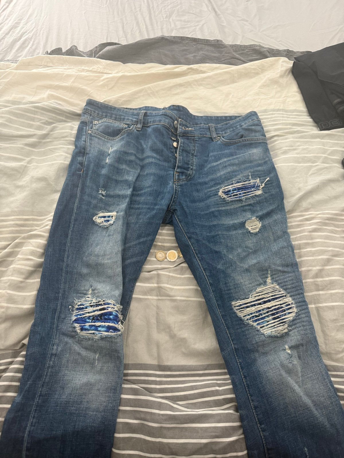 Partij spijkerbroeken maat 32 - Spotprijs!, Kleding | Heren, Ophalen of Verzenden, Gedragen, Blauw, W32 (confectie 46) of kleiner