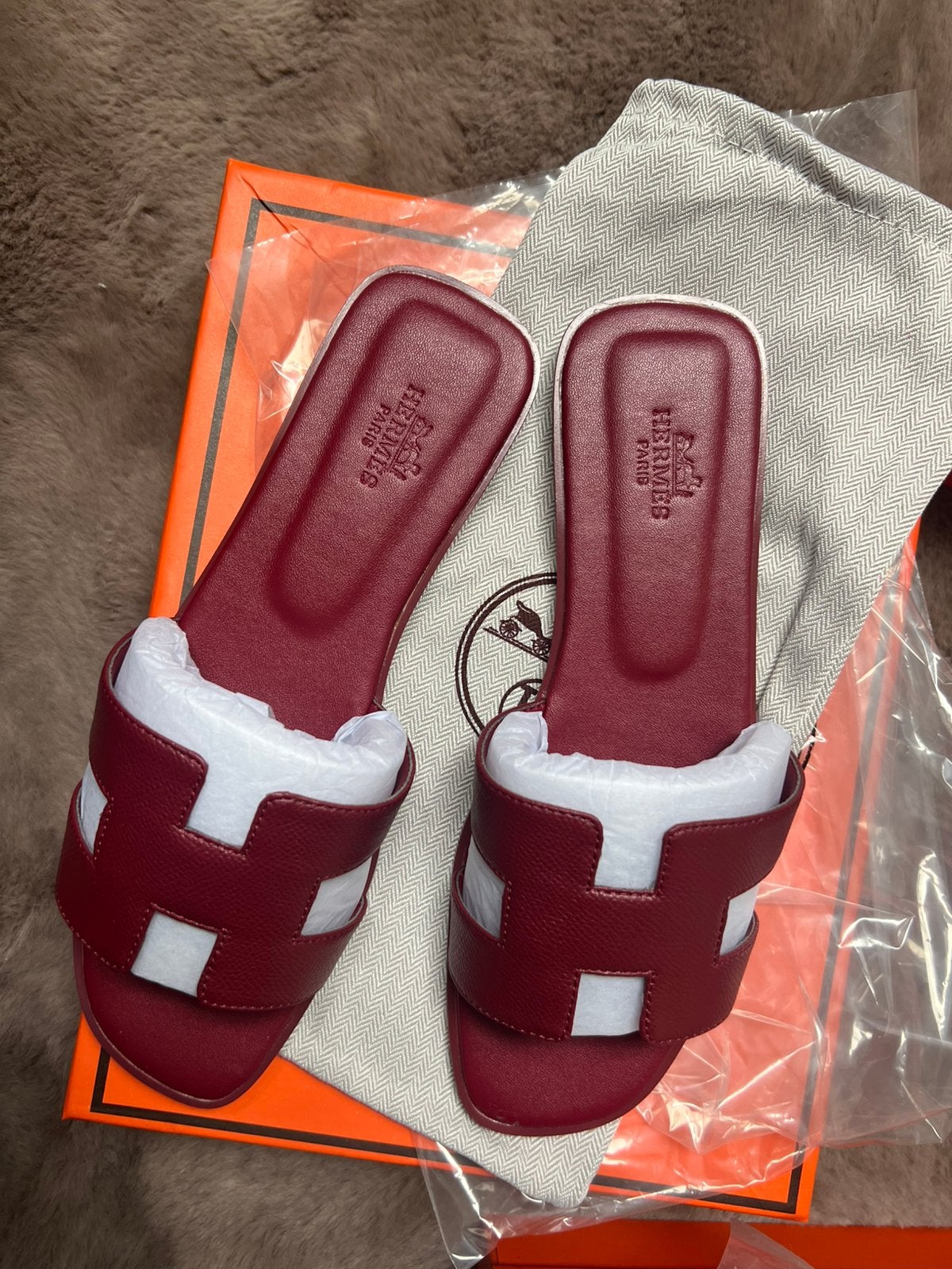 Hermes slippers maat 37/38, Ophalen of Verzenden, Nieuw