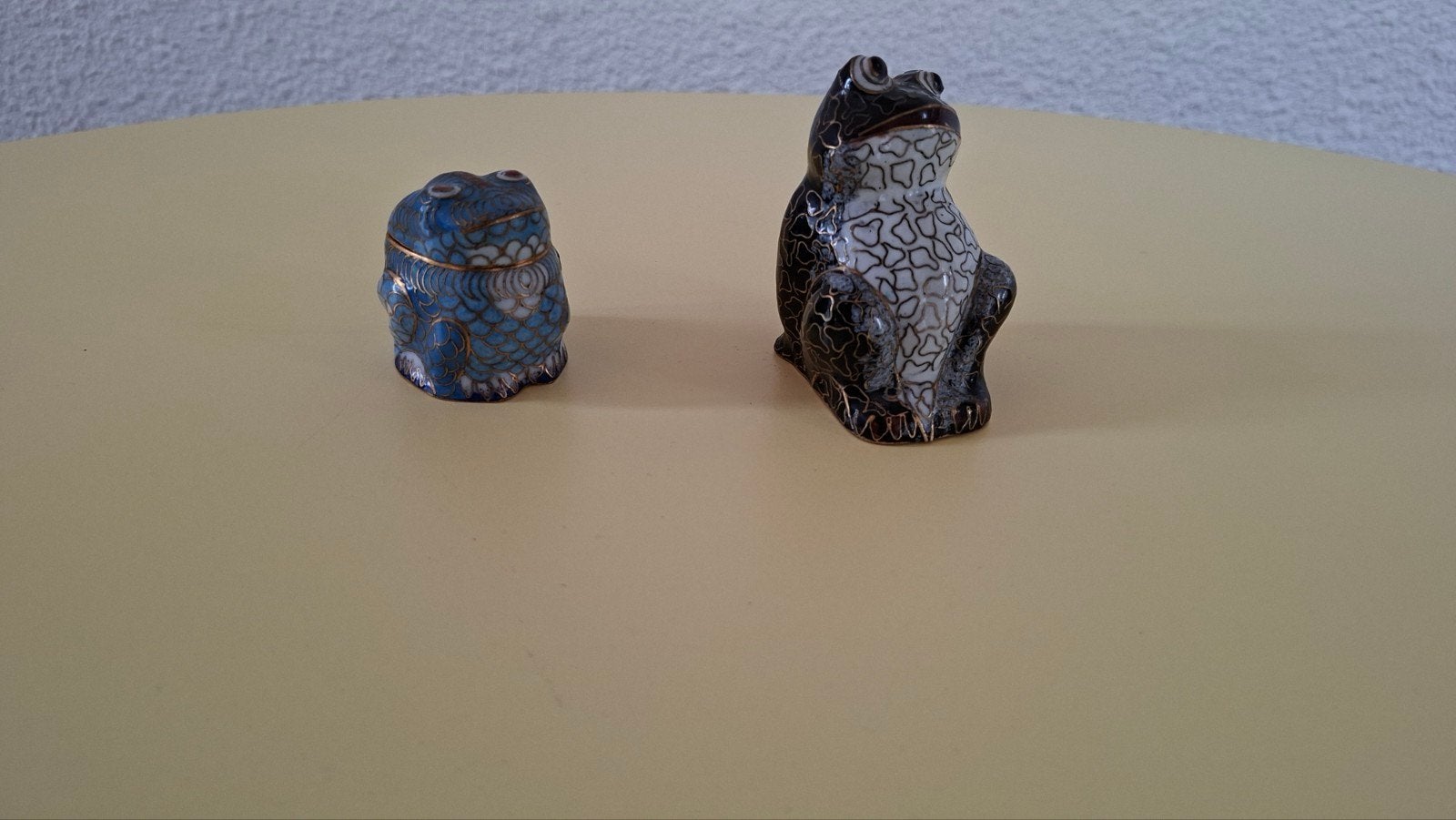 Kikkers van Cloisonne, Ophalen of Verzenden