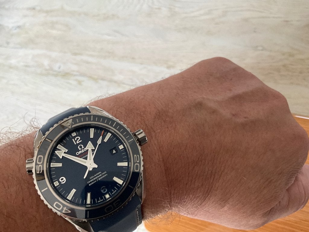 Omega Seamaster Planet Ocean, Ophalen, Overige materialen, Polshorloge, Overige materialen