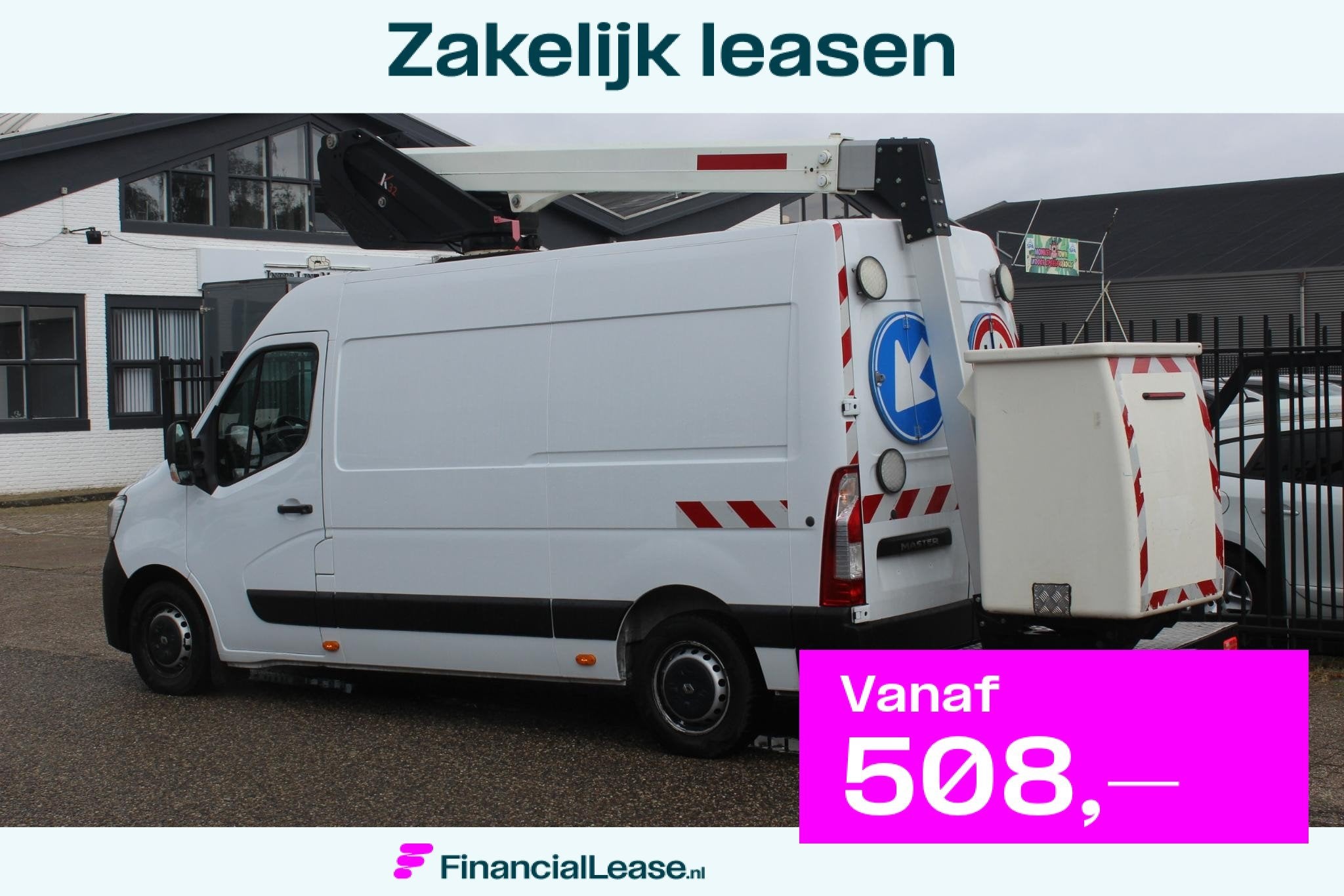 Renault Master T35 2.3 dCi 135 L2H3 Hoogwerker!, Voorwielaandrijving, Gebruikt, Euro 6, 4 cilinders
