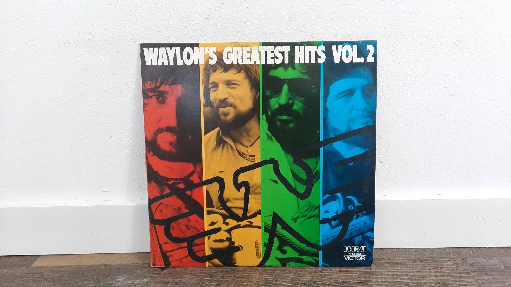 Waylon Jennings – Waylon's Greatest Hits Vol.2 LP Plaat, Ophalen of Verzenden, 1980 - 1989, Gebruikt, 12 inch