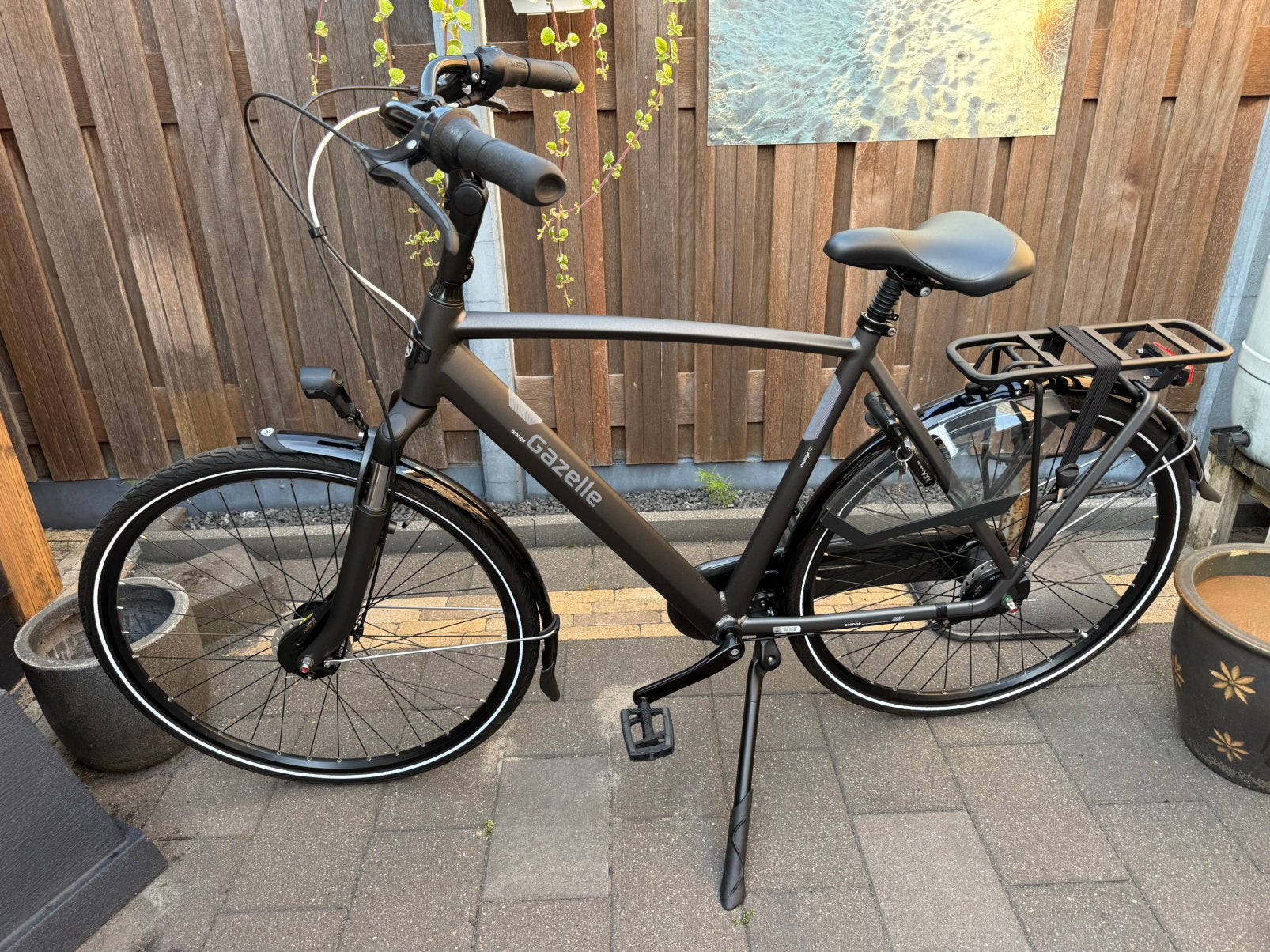 Gazelle Orange c7 herenfiets 57cm  nieuw .!, Fietsen en Brommers, Fietsen | Heren | Herenfietsen, Ophalen, Versnellingen, Zo goed als nieuw