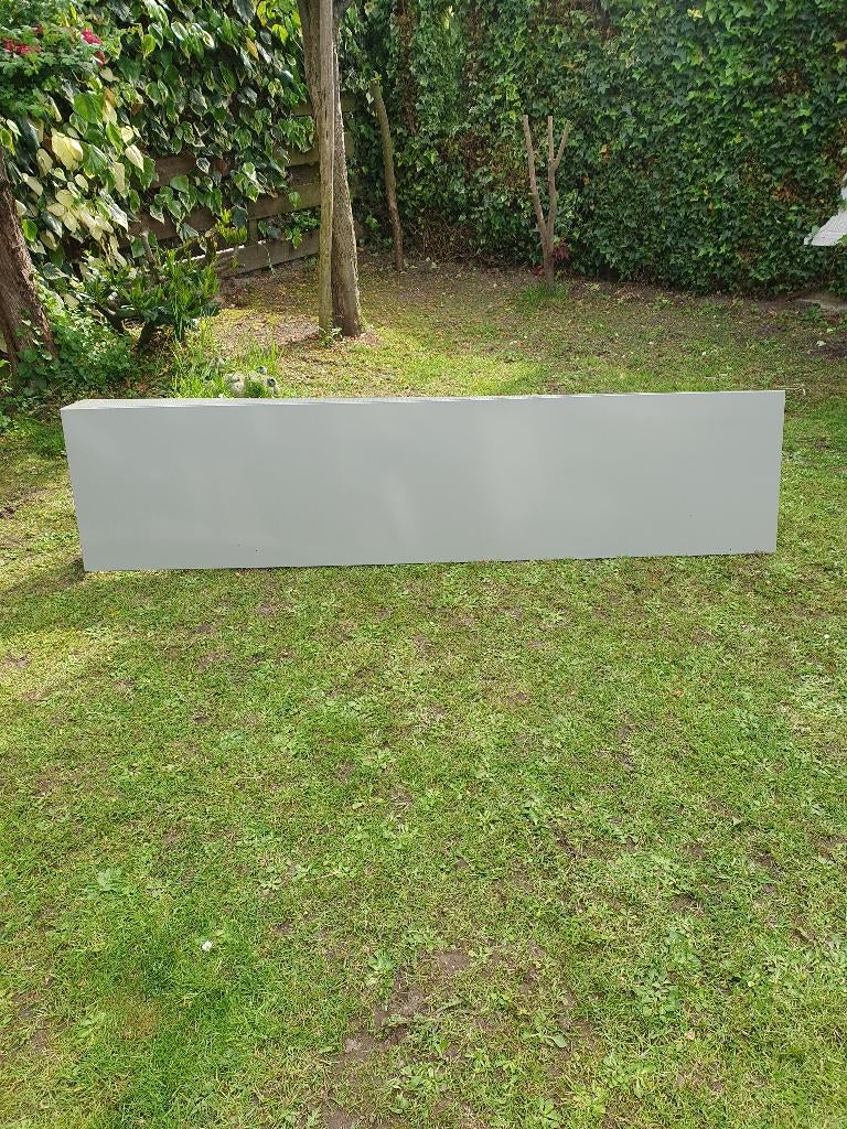 Radiatorombouw grijs gepoedercoat, Doe-het-zelf en Verbouw, Verwarming en Radiatoren, Ophalen, 30 tot 80 cm, Overige typen, 150 cm of meer